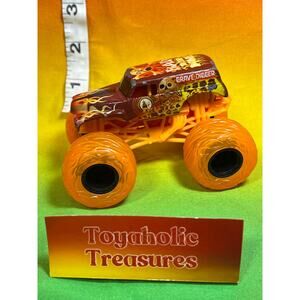 Monster Jam Grave Digger Elementals Fire Truck